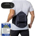 Brace Align Core Pro LSO Back Brace - Adjustable Lumbar Sacral Orthosis with 6:1 Pulley Compression & Custom Panels L0650 L0637