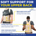 Brace Align FeatherLite Soft TLSO Back Brace for Kyphosis and Osteoporosis L0450, L0452