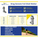 Breg Genesis Full Shell Walker Boot - Lightweight Recovery Boot for Ankle & Foot Injuries