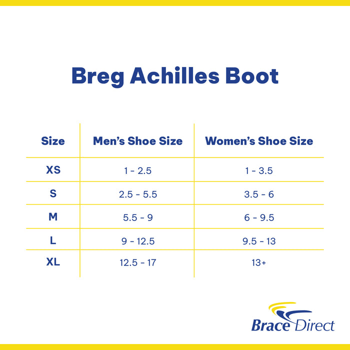Breg Achilles Air Boot - Medical Walking Boot for Achilles Recovery