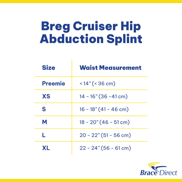 Cruiser Hip Abduction Splint L1660  - Hip Dysplasia Support for Children Breg by Brace Direct