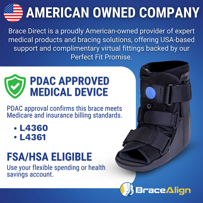 Air Walker Cam Fracture Boot - Short Medical Walking Boot