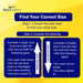 Infographic showing how to find your correct size for the Brace Align Air CAM Walker Fracture PDAC Approved Boot Short.