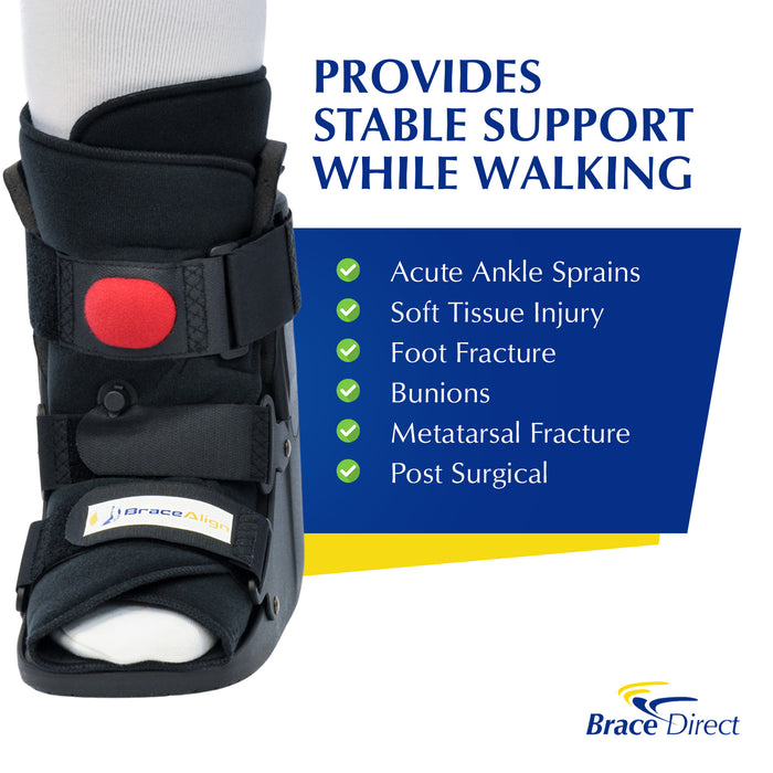 Brace Align Air Cam Walker Fracture Boot Short L4360/L4361 - Support For Foot And Ankle Injuries