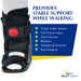 Brace Align Air Cam Walker Fracture Boot Short L4360/L4361 - Support For Foot And Ankle Injuries
