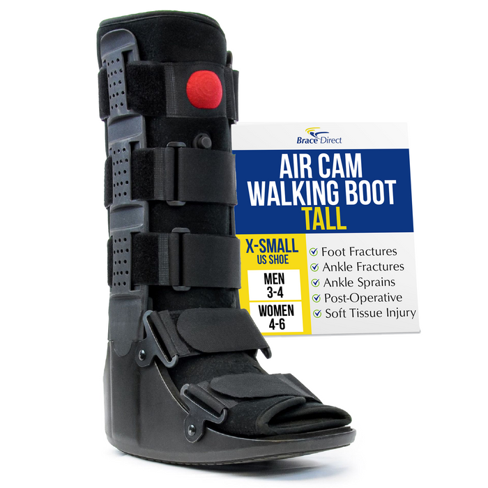 Brace Direct Air Cam Fracture Boot Tall - Comfortable Walking Boot For Foot And Ankle Injuries