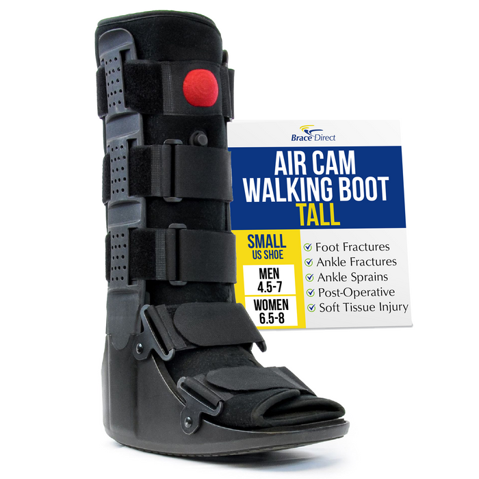 Brace Direct Air Cam Fracture Boot Tall - Comfortable Walking Boot For Foot And Ankle Injuries