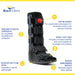 Brace Direct Wide Air Cam Fracture Boot Tall 2E - Wide Walking Boot For Foot And Ankle Injuries