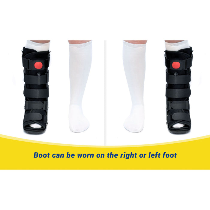 Brace Direct Wide Air Cam Fracture Boot Tall- Extended Width 2E