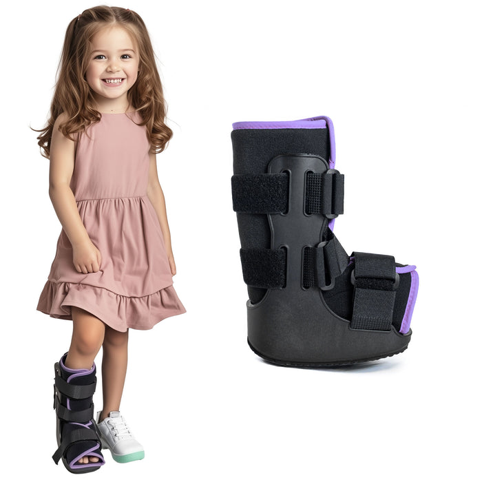 Brace Direct Pediatric Walker Fracture Boot - Kids Walking Boot For Foot And Ankle Injuries