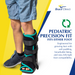 Brace Direct Pediatric Walker Fracture Boot - Kids Walking Boot For Foot And Ankle Injuries