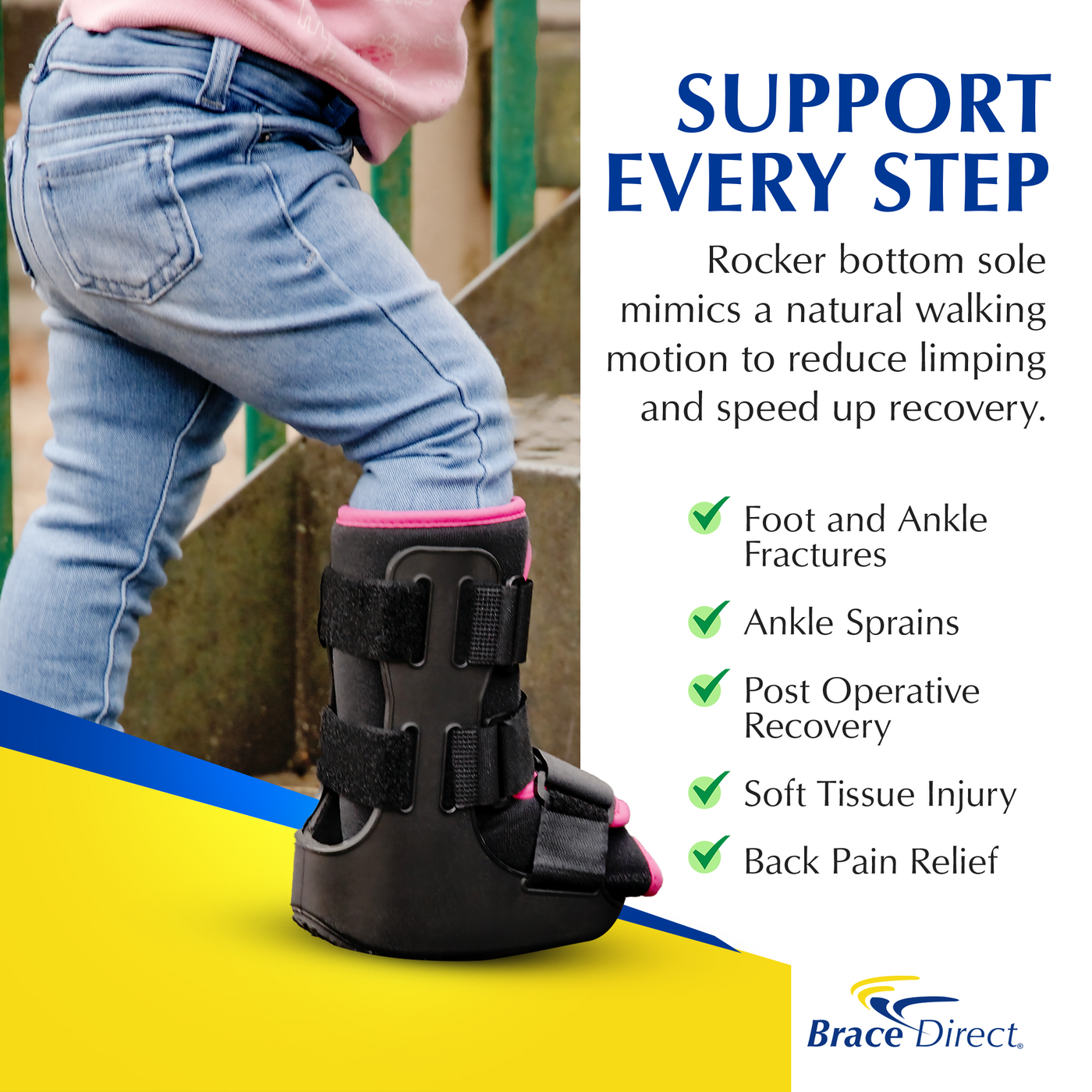 Best Kids Walking Boot | Brace Direct Pediatric Walker Fracture Boot ...