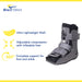 Brace Align Ultra Light Air Short Full Shell Walking Boot L4360/L4361 - Medical Boot For Ankle Sprains Or Fractures