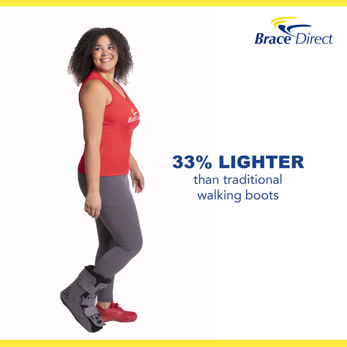 Brace Align Ultra Light Air Short Full Shell Walking Boot L4360/L4361 - Medical Boot For Ankle Sprains Or Fractures