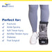 Brace Align Ultra Light Air Short Full Shell Walking Boot L4360/L4361 - Medical Boot For Ankle Sprains Or Fractures