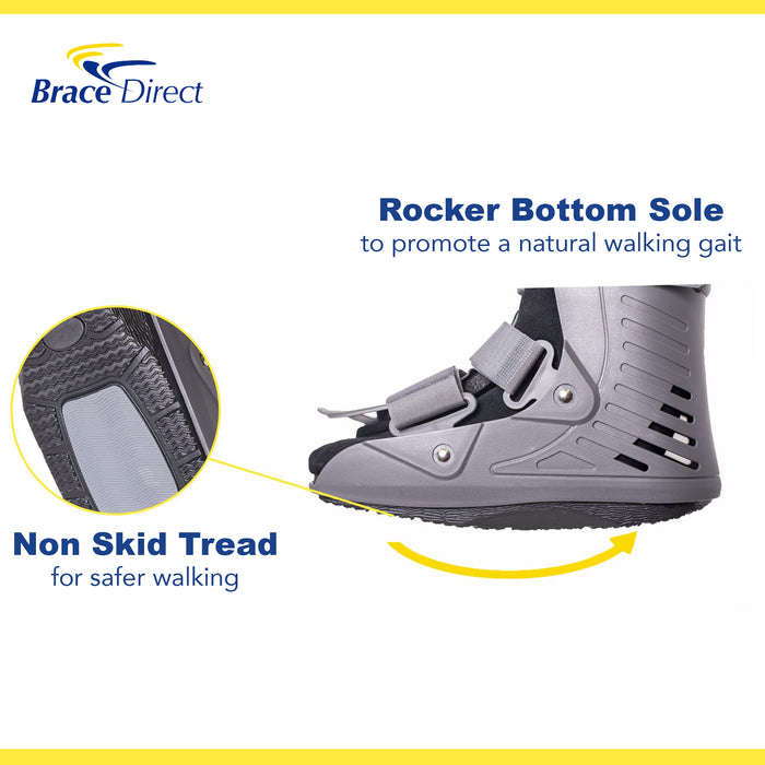 Brace Align Ultra Light Air Short Full Shell Walking Boot L4360/L4361 - Medical Boot For Ankle Sprains Or Fractures