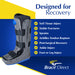 Brace Direct Lightweight Medical Full Shell Walking Boot - Tall Walking Boot With Air Pump