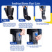 Brace Direct Lightweight Medical Full Shell Walking Boot - Tall Walking Boot With Air Pump