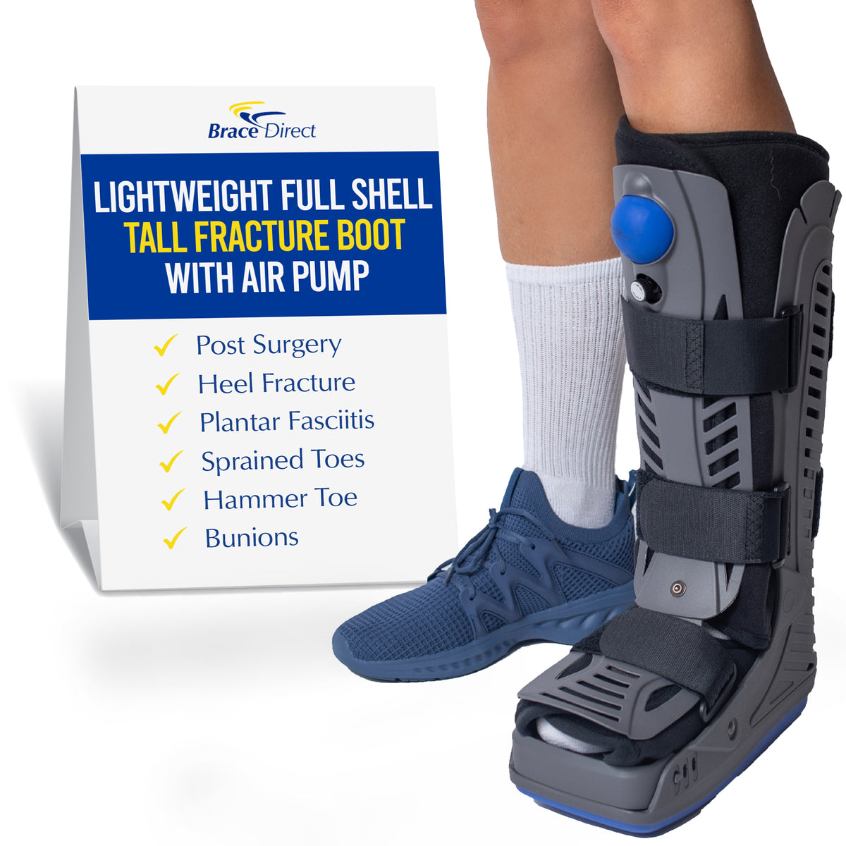 Best Lightweight Medical Full Shell Walking Boot Brace Direct
