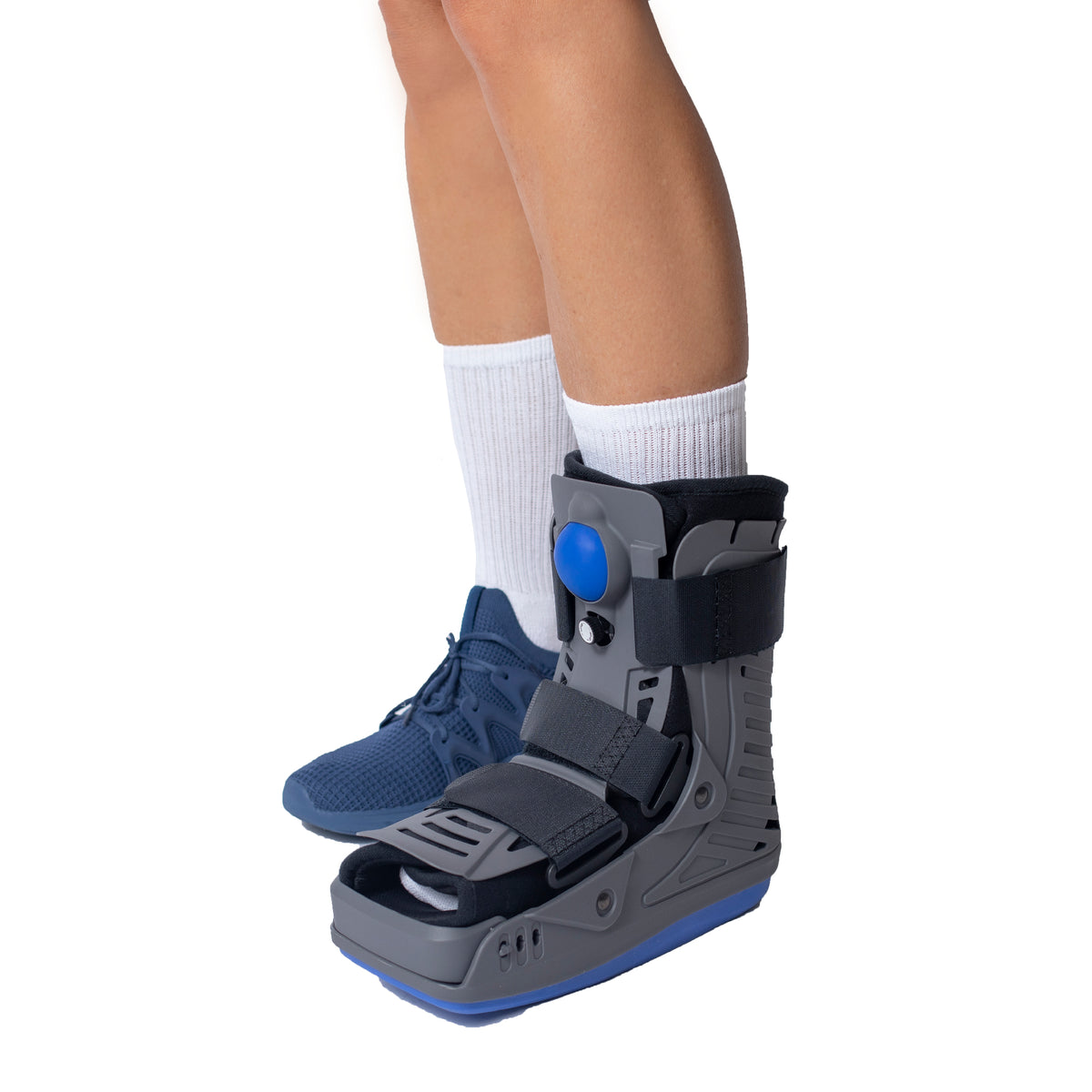 Boota Shell Pump Lightweight Medical Full Shell Walking Boot with Air Pump - Short by ...