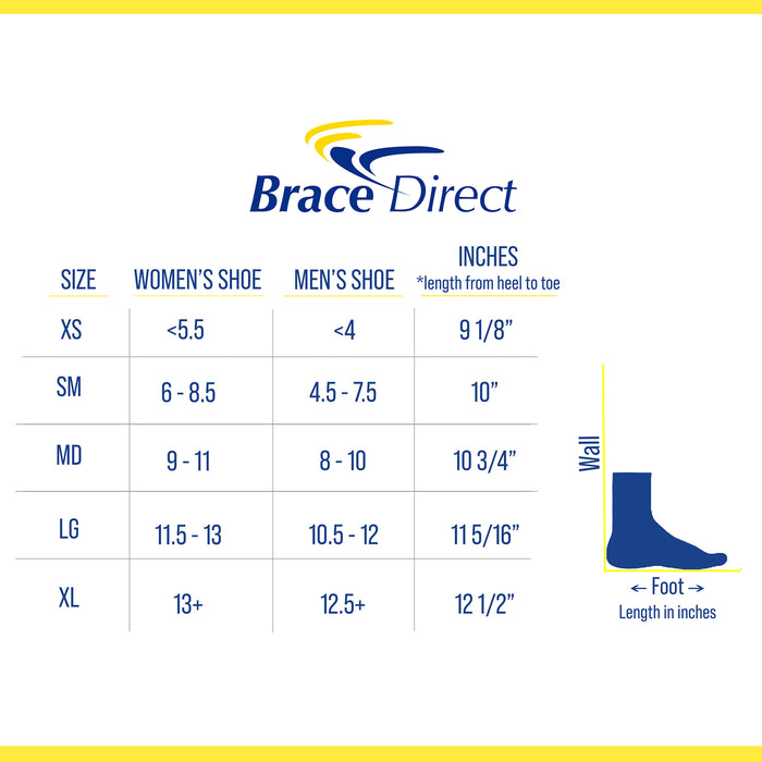 Tall Air CAM Walker Boot – Orthopedic Full-Shell Walking Boot with Air Pump for Foot & Ankle Fractures, Sprains & Achilles Recovery by Brace Direct – PDAC L4360/L4361 – Medium (US Shoe Men 8-10 / Women 9-11)