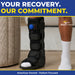 Brace Direct Air Cam Fracture Boot Tall: Adjustable Walking Boot for Foot and Ankle Injury Recovery L4361
