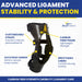 Ossur C180 Rocket Pediatric Knee Brace for ACL, PCL, MCL, LCL in Children, Functional Ligament Support, S L XL, Left or Right L1845, L1852, L1845, L1852