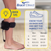 Carbon Fiber AFO – Lightweight Dynamic Ankle-Foot Orthosis for Foot Drop Support, Stroke, MS, CVA Gait Assistance by Brace Direct, Right X-Large (Men 11.5-14 / Women 13-15.5)