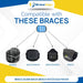 Brace Direct Back Brace Hot or Cold Therapy Pack – Compatible with Brace Direct & Brace Align Braces