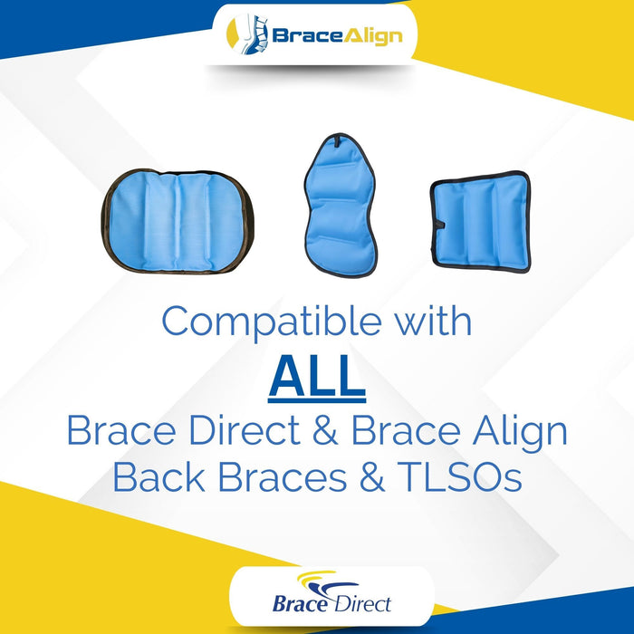 Brace Direct Back Brace Hot or Cold Therapy Pack – Compatible with Brace Direct & Brace Align Braces