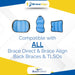 Brace Direct Back Brace Hot/Cold Therapy Pack – Small, Oval & Large – Compatible with Brace Direct & Brace Align Braces