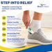 Silicone Heel Cups for Heel Pain Relief | Brace Direct