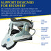 Cervical Air Traction Collar 2 - Portable Neck Stretcher & Decompression Device with Pump for Tech Neck, Posture Support, Pinched Nerves & Herniated Discs by Brace Direct - Adjustable Universal Fit