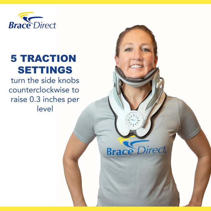 Brace Direct Cervical Air Traction Collar with Touch Screen Electric Air Pump