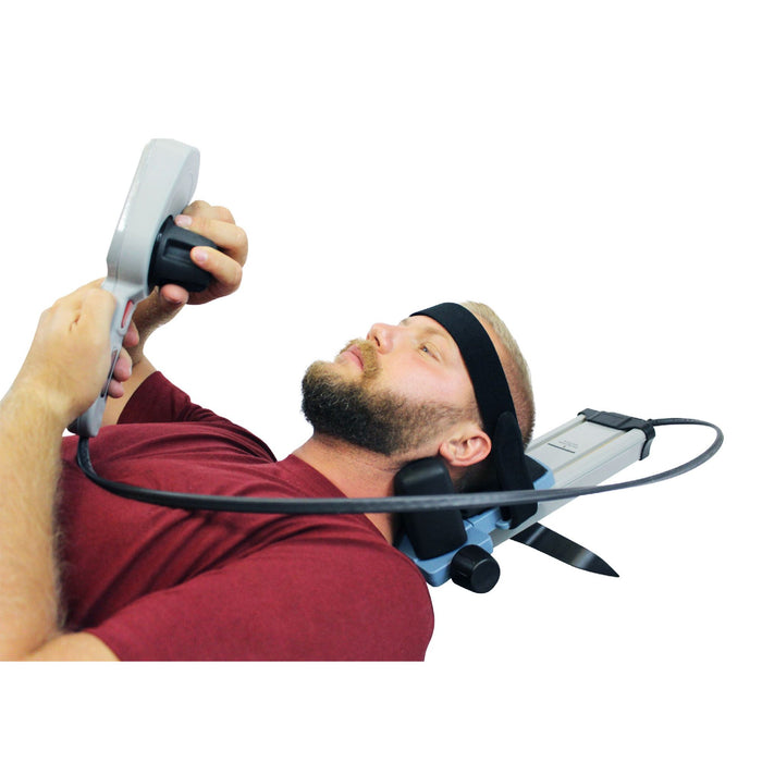 Brace Align Portable Cervical Neck Traction Device uses traction to realign, stretch and relieve pressure in the comfort of your home