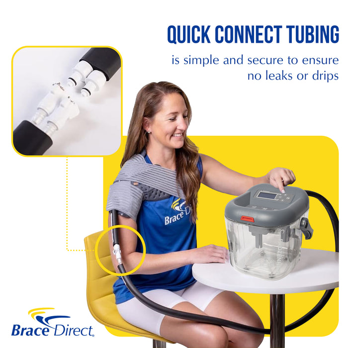 Brace Direct Digital Frozen Heat Therapy Unit - Hot & Cold Therapy Machine for Post-Workout & Injury Recovery