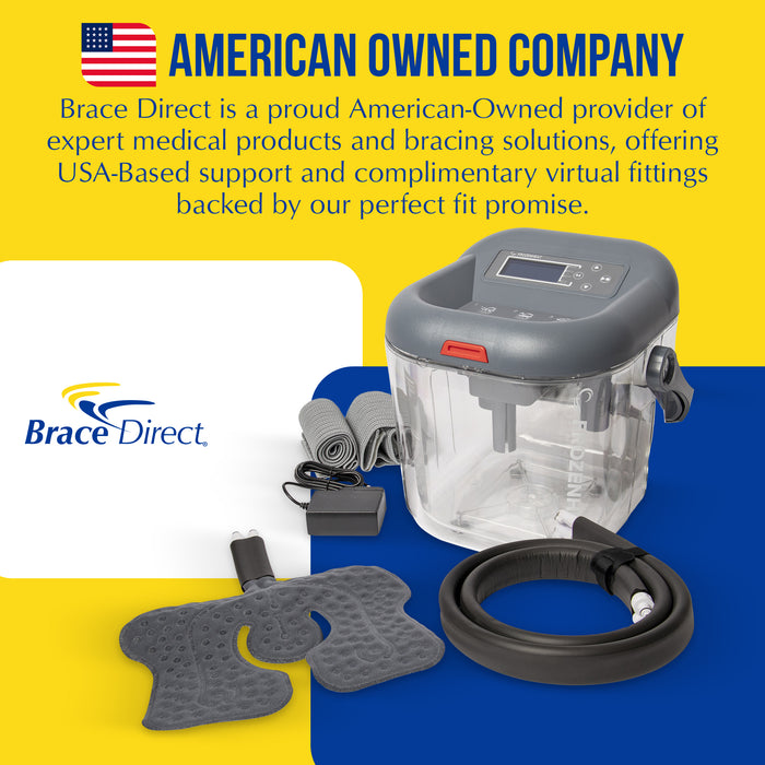 Brace Direct Digital Frozen Heat Therapy Unit - Hot & Cold Therapy Machine for Post-Workout & Injury Recovery