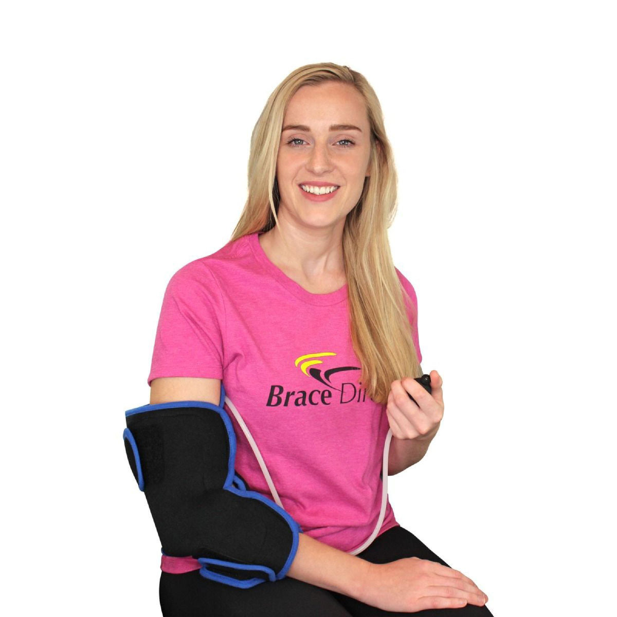 Brace Direct Elbow Ice Wrap with Custom Compression Effective Relief