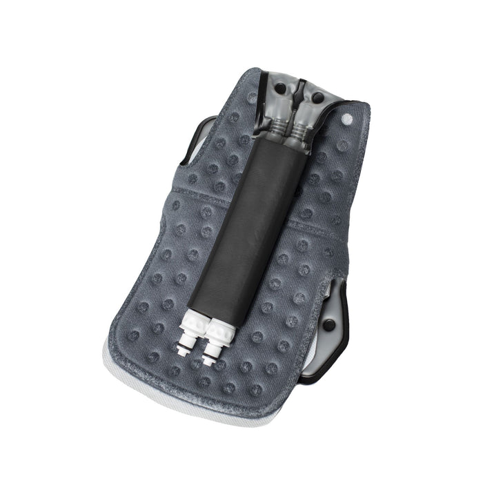 Folded Brace Direct medical-grade ergonomic therapy pad attachment for targeted cold application.