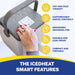 Digital IcedHeat Hot and Cold Therapy Machine with Universal Pad - Circulating Cryotherapy System for Knee, Shoulder, Back, Arthritis, and Post-Surgery Recovery by Brace Direct