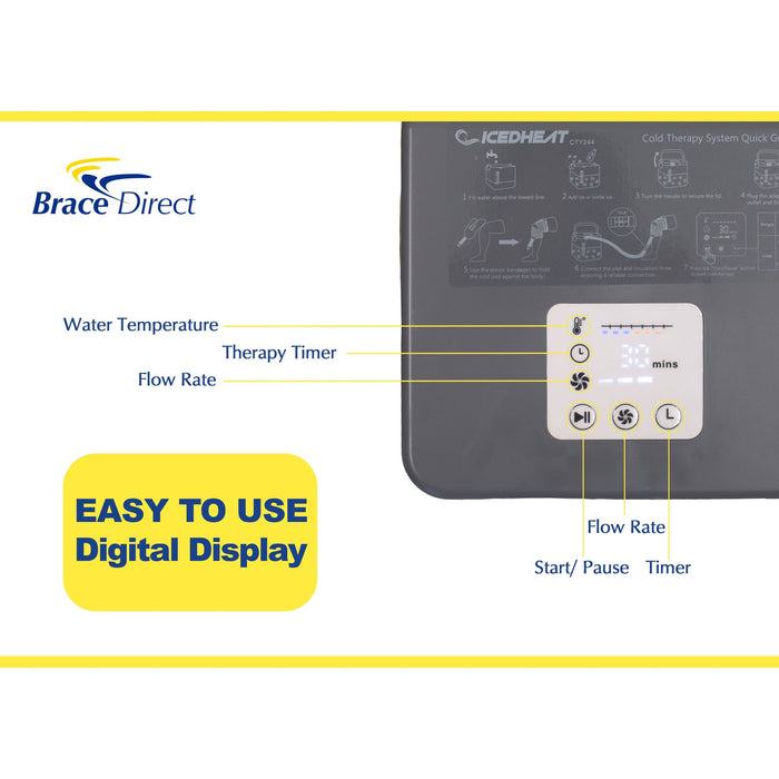 Renewed Hot/Cold Water Therapy Unit with Multi-Use Pad