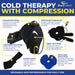 Brace Direct CoolForce Shoulder Cold Compression System, Ice Pack Wrap with Hand Pump for Rotator Cuff Pain, Post Surgery Recovery, Tendonitis and Arthritis