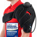 Brace Direct CoolForce Shoulder Cold Compression System, Ice Pack Wrap with Hand Pump for Rotator Cuff Pain, Post Surgery Recovery, Tendonitis and Arthritis
