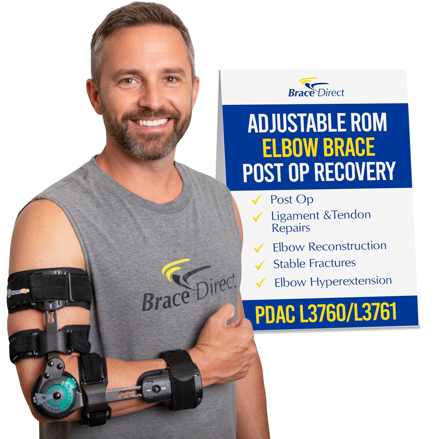 Elite Elbow Braces - Medically Approved | Brace Direct
