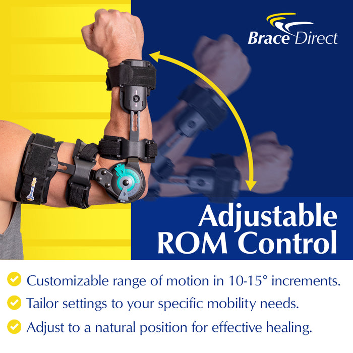 Brace Align Stabilizing ROM Hinged Elbow Brace L3760, L3761 - Post-Op Elbow Support
