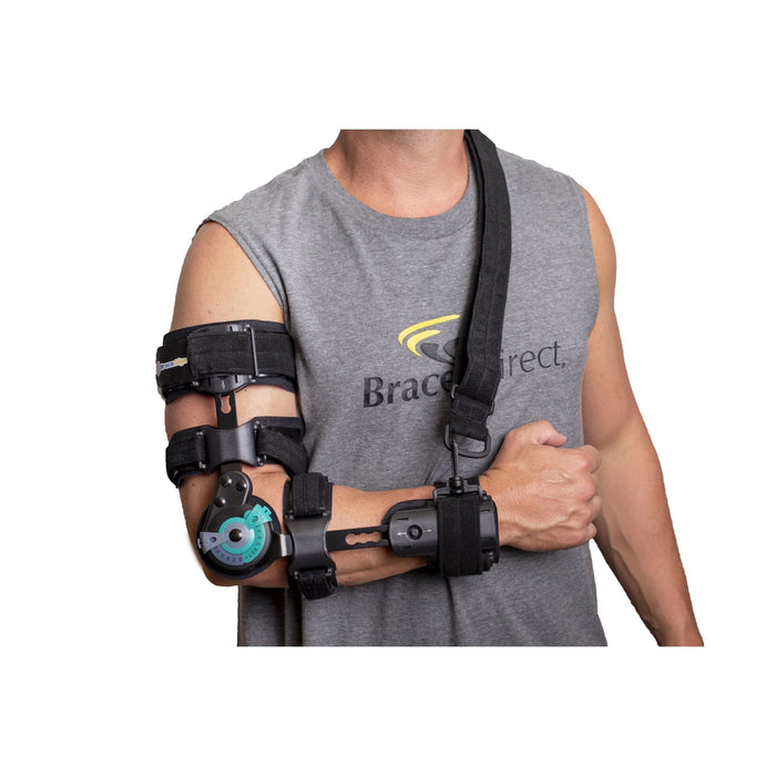 Brace Align ROM Hinged Elbow Brace L3760, L3761 – Adjustable, Breathable  Support for Post-Op and Injury Recovery — Brace Direct