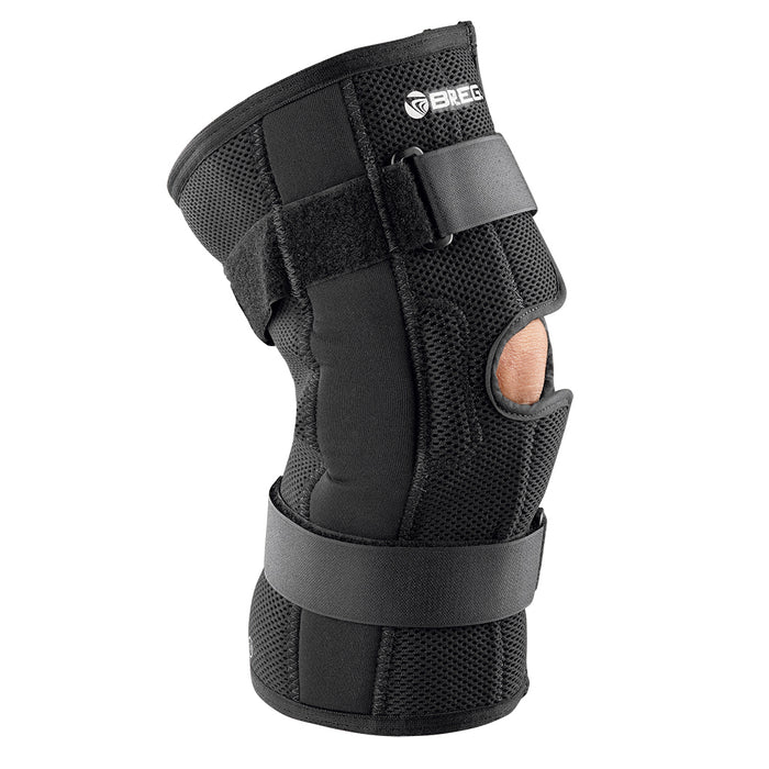 Breg Airmesh Economy Hinged Wraparound, Open Back Knee Brace L1812, L1810