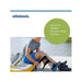 Male athlete fitting Ottobock ankle-foot orthosis for outdoor activity.