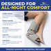 Brace Direct 90 Degree Night Splint - Therapeutic Support for Plantar Fasciitis