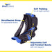 Brace Align Dorsal-Posterior Dynamic Night Splint L4396/L4397 - Best Plantar Fasciitis Night Splint for Foot Pain Relief